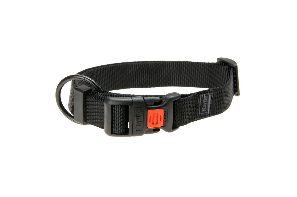 Karlie Obojek ASP černý L 45-65cm 25mm