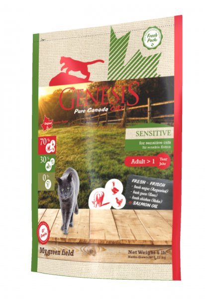GENESIS Pure Canada My Green Field Adult Sensitive Cat 2,26kg