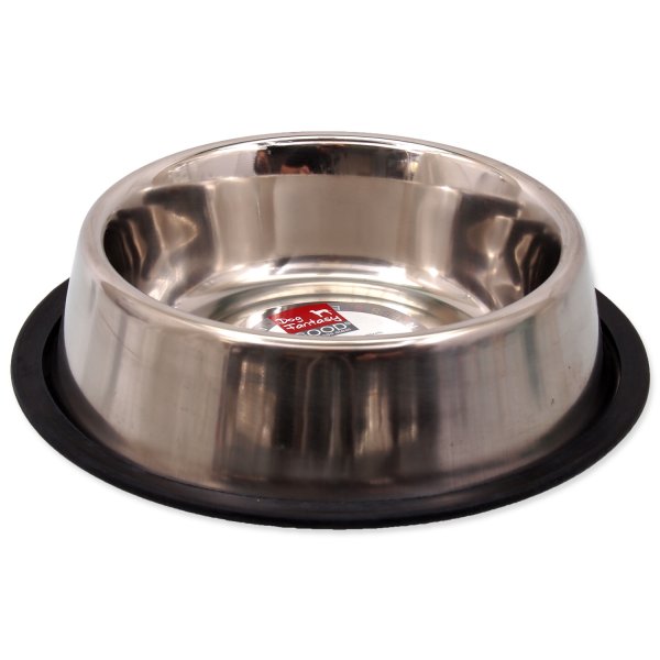 Miska DOG FANTASY nerezová s gumou 23 cm 750ml