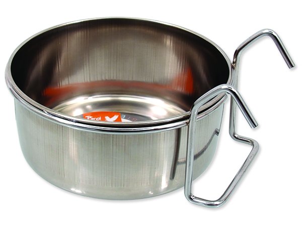 Miska Bird Jewel nerezová s držákem 600ml/12cm