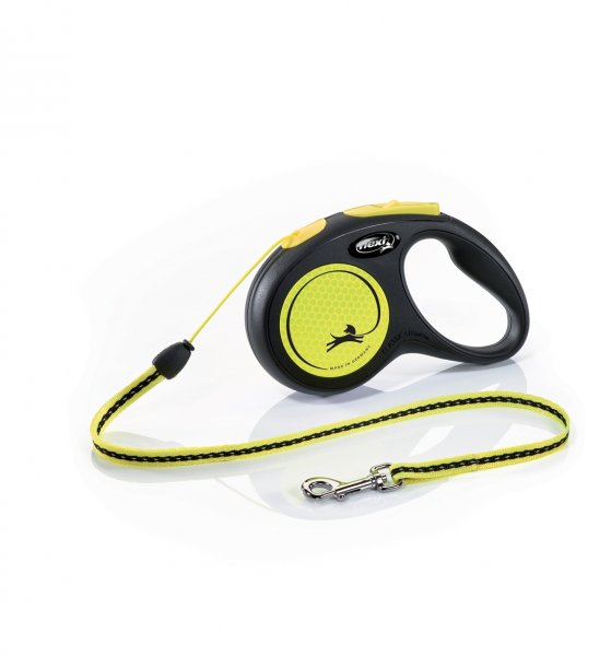 Vodítko FLEXI Neon M 5m/20kg Lanko NEW