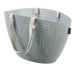 KNIT Emily bag Misty blue