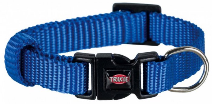 Obojek PREMIUM 30-45 cm/15 mm (S-M)  - modrý