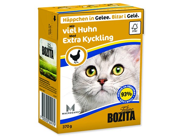 BOZITA kuřecí kousky v želé - Tetra Pak 370g