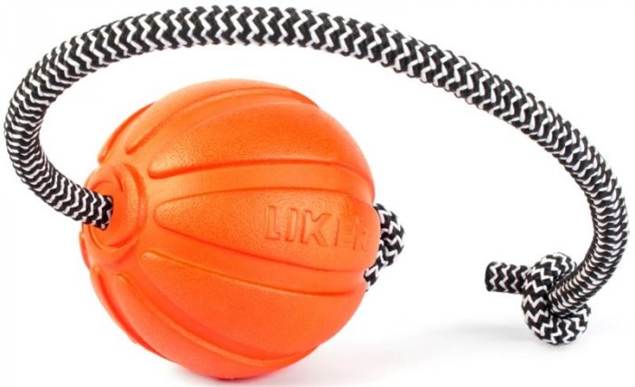 Liker Collar pěn. Guma Míč s provazem 7 cm
