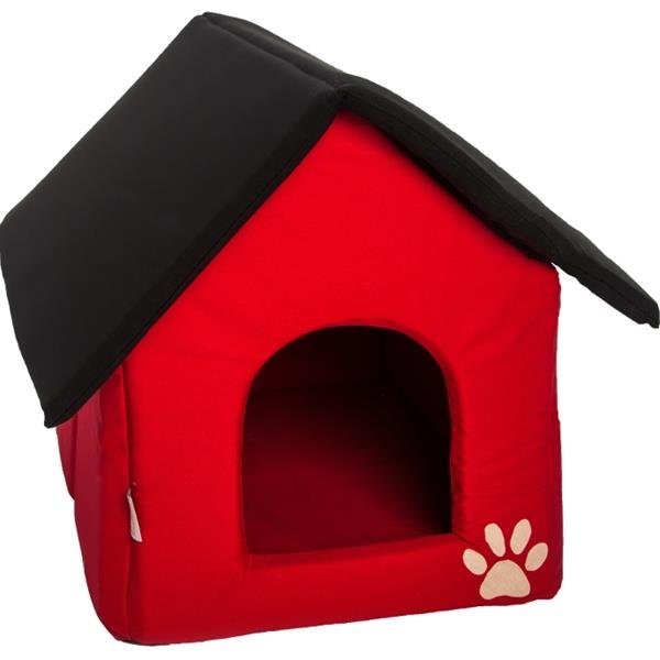 Bouda bavl. Bradlec červená - rozklad 40 x 50 cm