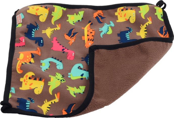 Pelech potkan softshell závěs Bystrouška šedá 30 x 30 cm