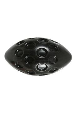 Hračka pes míček TPR OVAL 14cm černá Zolux