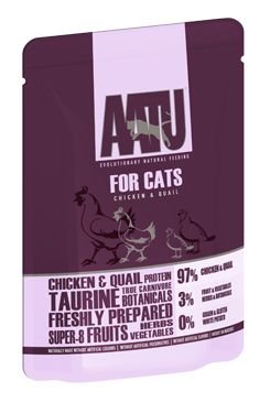 AATU Cat Chicken&Quail kapsa 85g