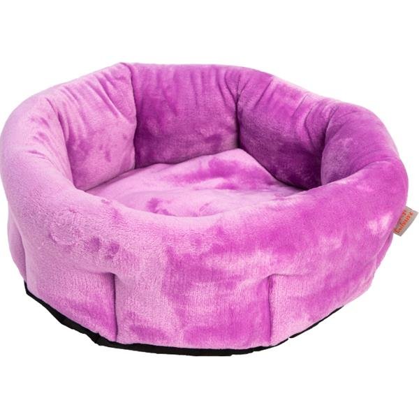 Pelech kruh flanel fleece Pohádka fialový