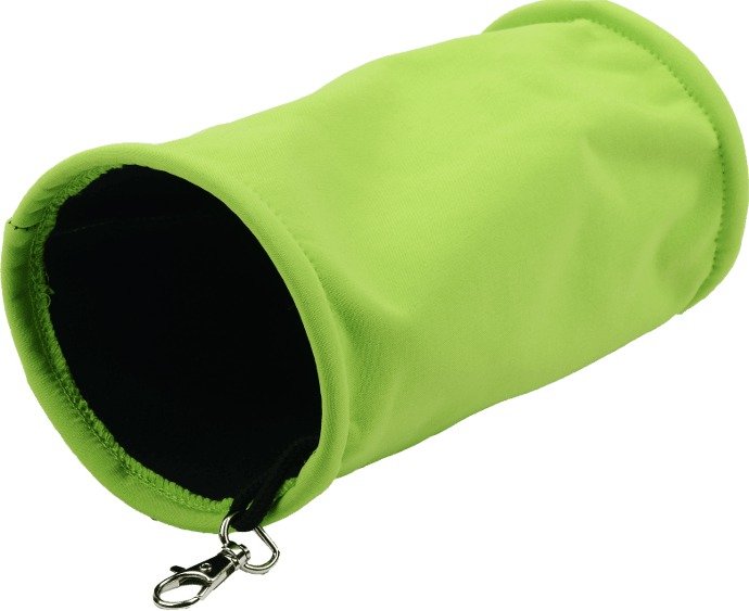 Tunel fretka softshell závěs Elsa zelený průměr 15 cm, délka 40 cm