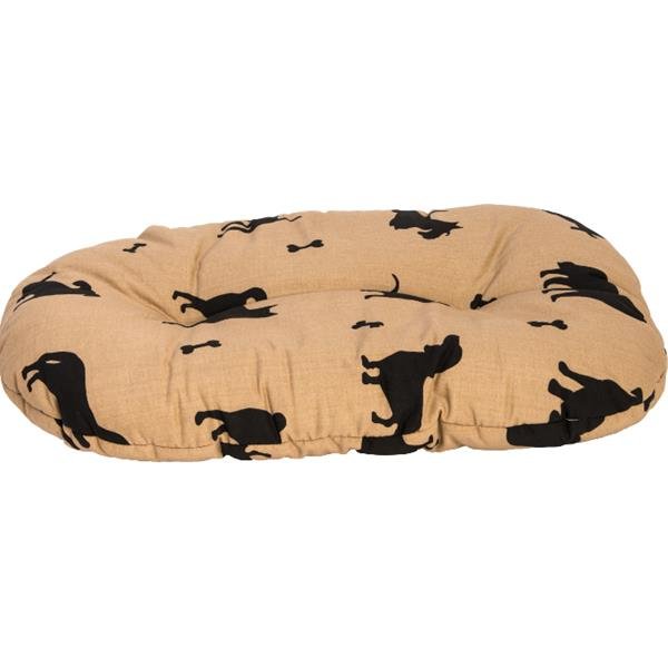Polštář ovál bavl.Bafani béžový 80 cm
