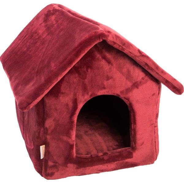 Bouda flanel fleece Pohádka vínová 40 x 50 cm