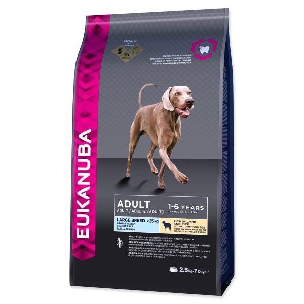 Euk Adult Large Lamb 2,5kg