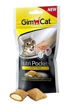 Gimcat Nutri Pockets sýr a taurin 60 g
