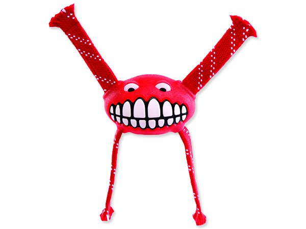 Hračka ROGZ Flossy Grinz červená L 1ks