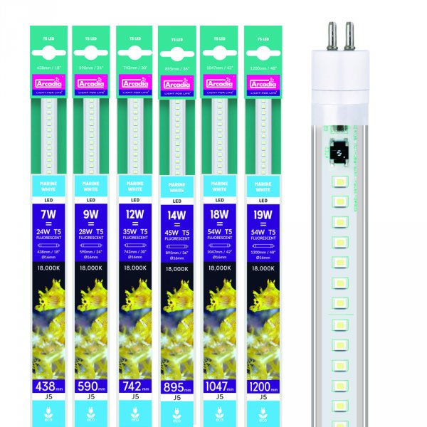 Arcadia T5 LED Juwel Marine White 18000K 12W 895mm