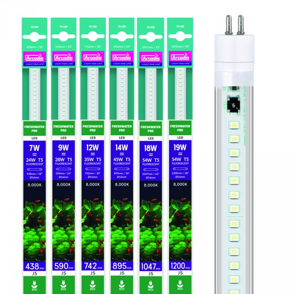 Arcadia T5 LED Juwel Freshwater Pro 8000K 18W 1200mm