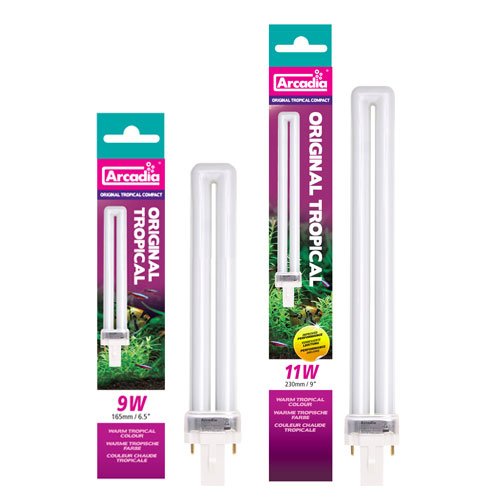 Arcadia Original Tropical Compact 9 W, 165 mm