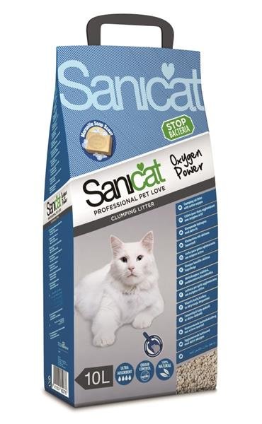 Sanicat Oxygen Power podestýlka 10L hrudkující