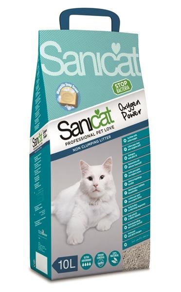 Sanicat Oxygen Power podestýlka 10L nehrudkující
