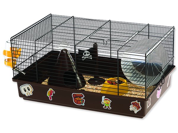 Ferplast CAGE CRICETI 9 PIRATE BLACK 46x29,5x23cm
