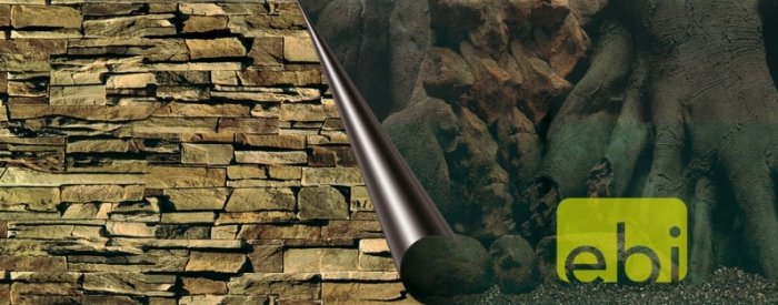 Pozadí akvarijní Tree+Rock Duvo+ 120 x 50 cm
