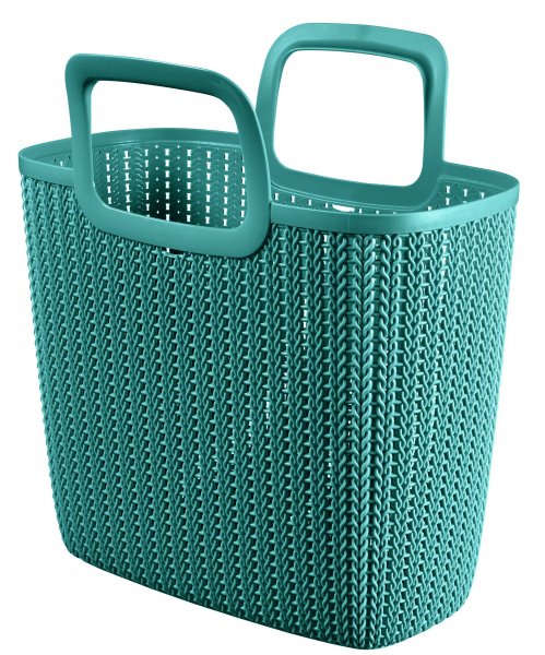 Knit nákupní taška modrá