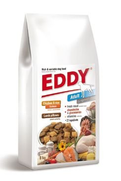 EDDY Adult Large Breed  polštářky s jehněčím 8kg