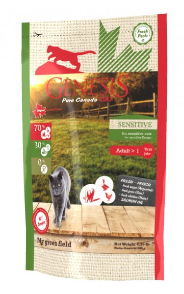 GENESIS Pure Canada My Green Field Adult Senstive Cat 340 g