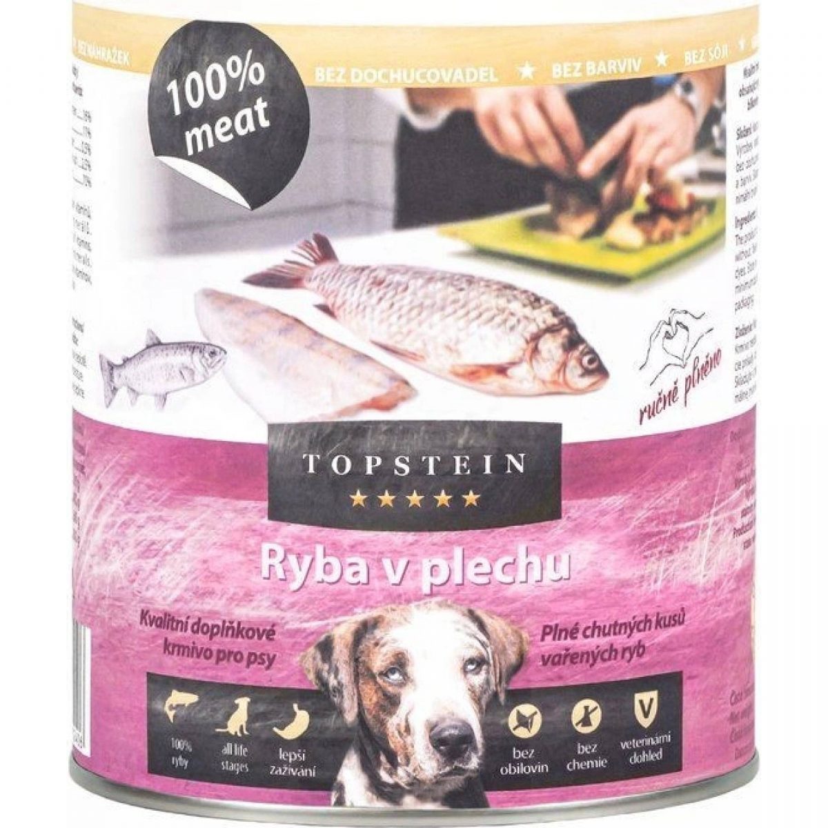 Topstein Ryba v plechu 800g