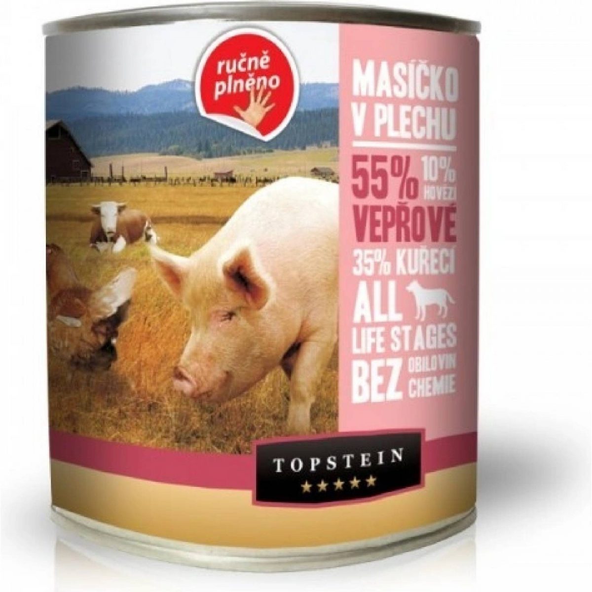 TopStein v plechu vepřové 850 g