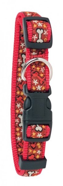 Obojek Fantasy Doogy - Red Bone S2: 30-45 cm x 16 mm