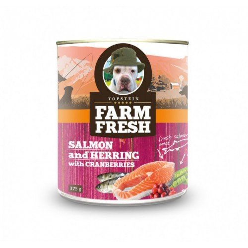 Farm Fresh Salmon and Herring with Cranberries 375 g