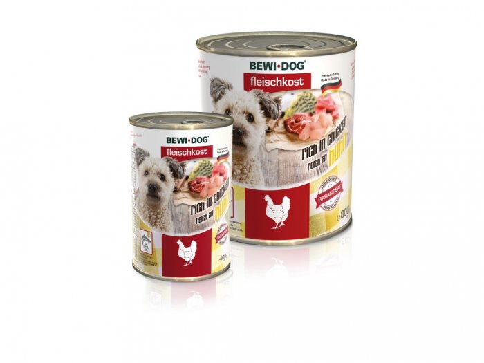 BEWI DOG meat selection rich in chicken 800 g