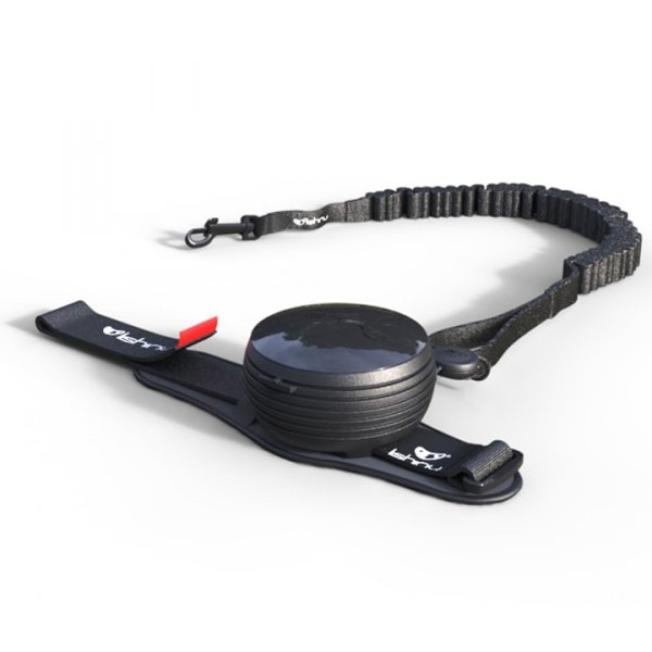 Lishinu Bungee Hands-Free vodítko pro psy - černá