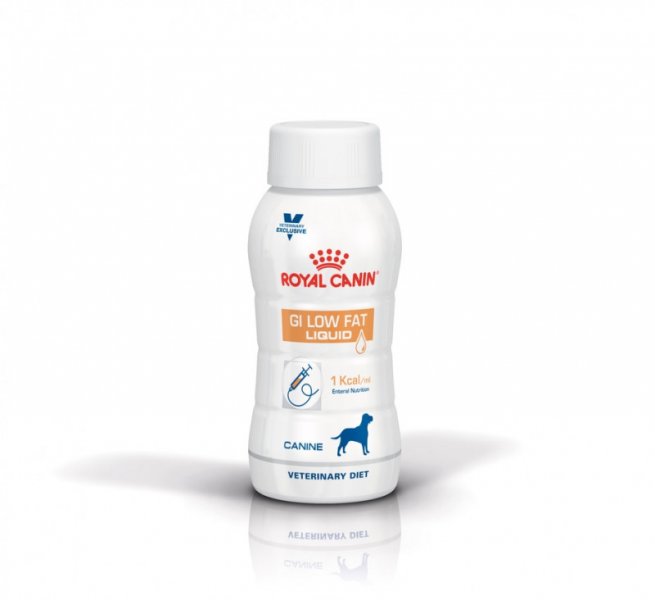 Royal Canin Veterinary Diet Dog Gastrointestinal Low Fat Liquid 3x200 ml