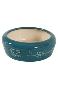 Miska keramická hlodavec 150ml modrá Zolux