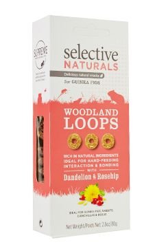 Supreme Selective Naturals snack Woodland Loops 80 g