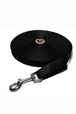 Vodítko DINOFASHION stopovací ploché černé 5m/1,6cm