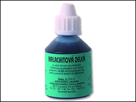Malachitová zeleň 25ml - dezinfekce
