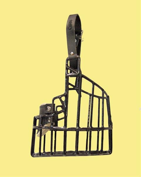 Chopo Pet Náhubek kovový Novofunland pes gumoplast 140 x 180 x 120 mm