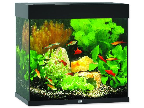 Akvárium set JUWEL Lido LED 120 černé 120l