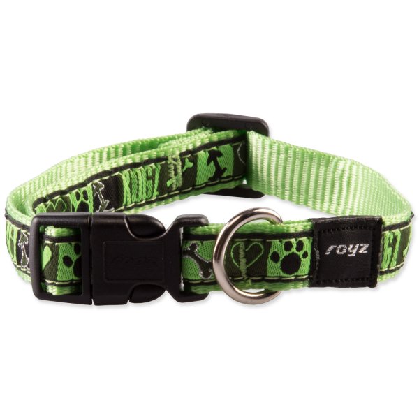 Obojek ROGZ Fancy Dress Lime Juice M 1ks