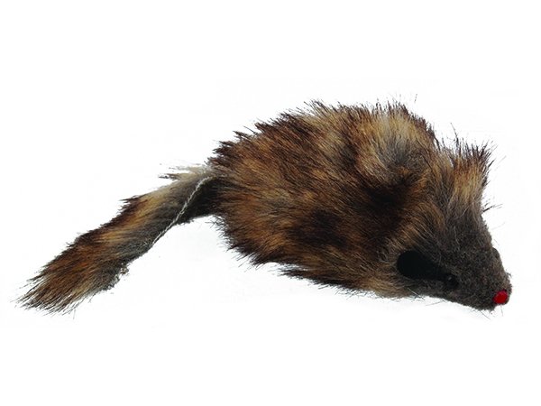 Hračka MAGIC CAT myš plyšová Gigant s catnipem 21 cm 1ks