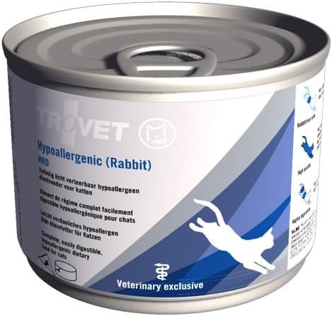 Trovet Feline RRD Hypoallergenic rabbit konzerva 200 g