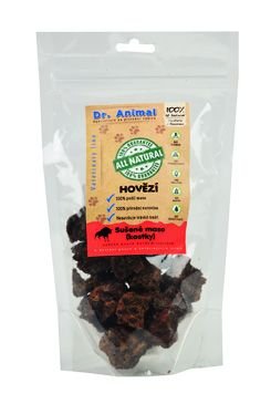 Dr. Animal - maso suš. hovězí kostky 80g