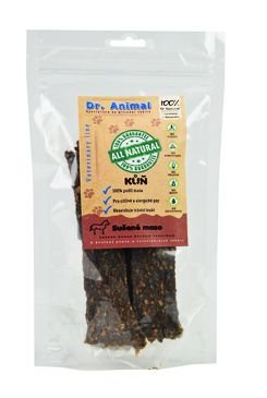 Dr. Animal - kůň masové proužky 80g
