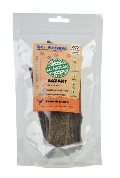 Dr. Animal - bažant masové proužky 80g