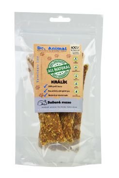 Dr. Animal - králík masové proužky 80g